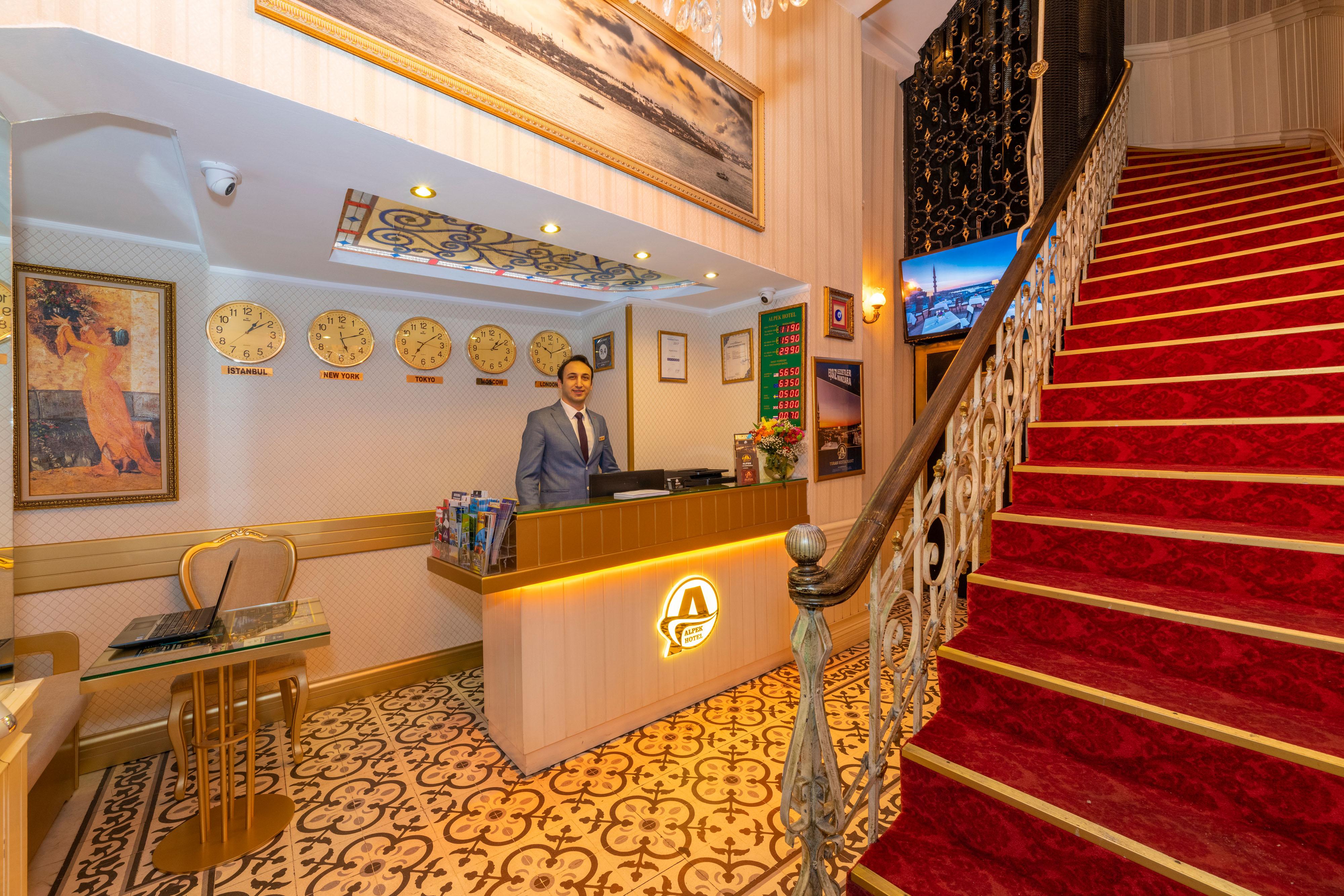 Alpek Hotel Istanbul Exterior photo